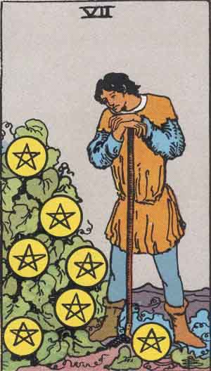 This image has an empty alt attribute; its file name is seven-of-pentacles.jpeg