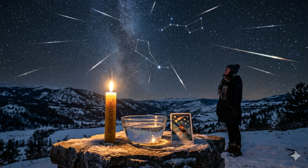 Dancing with the Quadrantids: Bringing cosmic fire and intention-setting rituals into a crisp winter night.