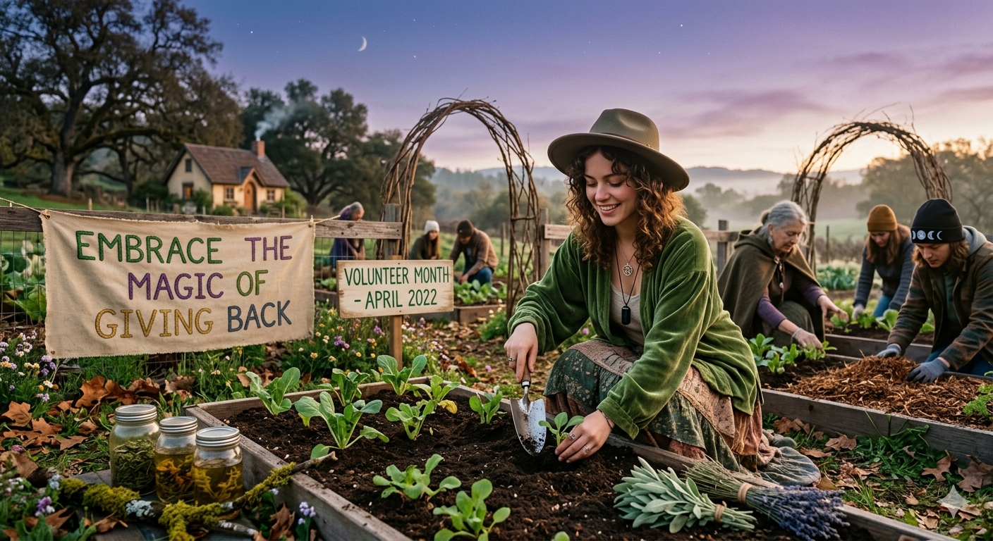Community Magic Giving Back to the Earth: The Magic of Service for Volunteer Month ...